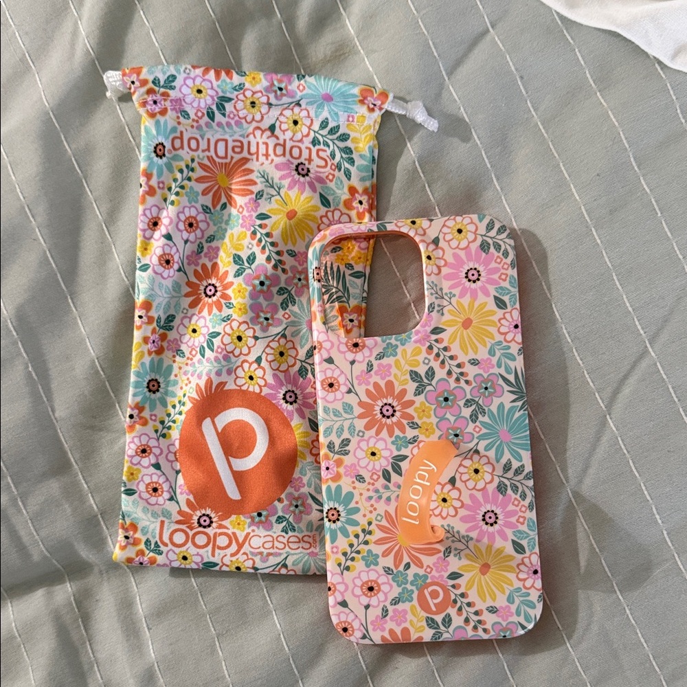 iPhone 14 Pro Max Loopy Case Floral Phone Case